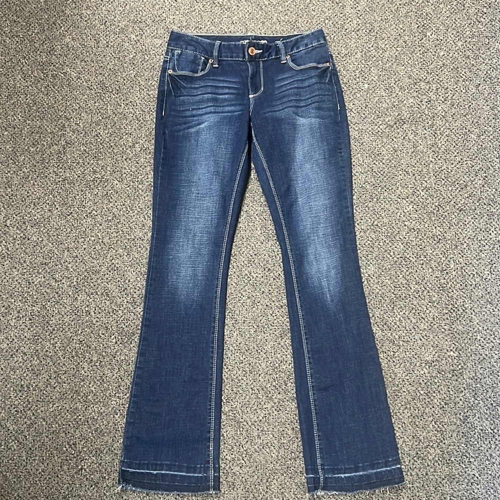 MAURICES | raw hem boot cut jeans